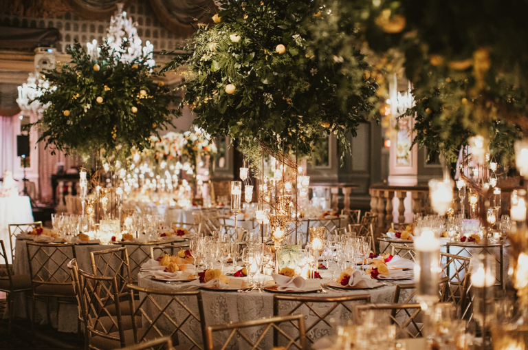 Wedding Centerpiece Styles: Low, Tall, Compote, Clustered, and Suspended